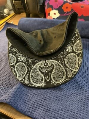 DC Baseball Cap Paisley 210 Fitted By Flexfit 7 1/4- 7 5/8 - Thumbnail 5