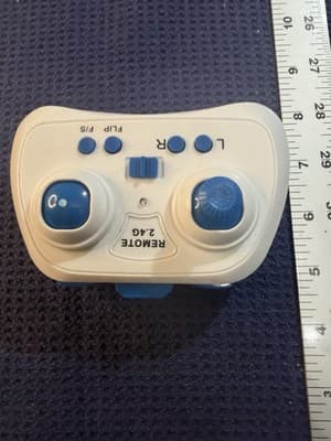 DGL Toys 2.4G RC Drone Remote Controller Replacement No Battery Cover - Thumbnail 5