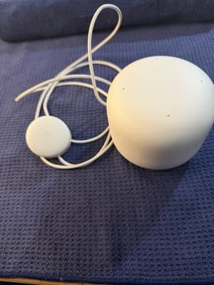 Google Nest Mini 2nd Generation Smart Speaker Chalk No Box - Image 1