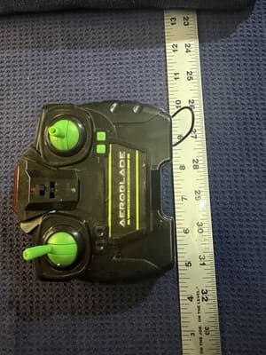 Tech Toyz Aeroblade Glow in the Dark RC Helicopter Transmitter Remote Control - Thumbnail 5