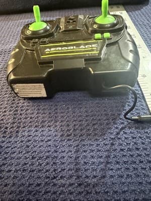 Tech Toyz Aeroblade Glow in the Dark RC Helicopter Transmitter Remote Control - Thumbnail 2