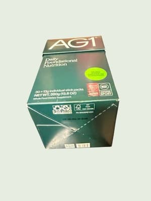 AG1 Athletic Greens Powder Gut Health Supplement, 30x13 Stick Pack - Thumbnail 7