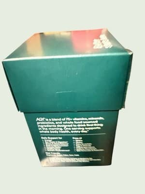 AG1 Athletic Greens Powder Gut Health Supplement, 30x13 Stick Pack - Thumbnail 3