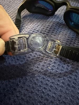 Aegend Swim Goggles Rainbow Mirrored Lens Anti-Fog UV Protection Adult Black - Thumbnail 6