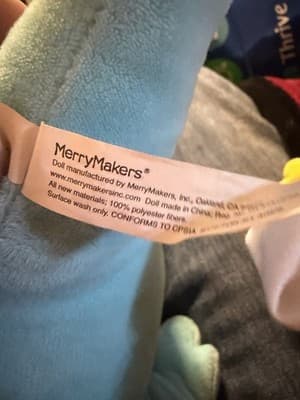 MerryMakers Dragon Plush Dav Pilkey Dog Man 2019 Stuffed Toy - Thumbnail 4