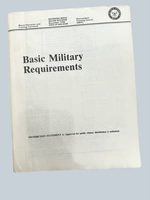 1986 US Navy NAVEDTRA Manuals Recruiting & Sea Cadet Lot - Thumbnail 3