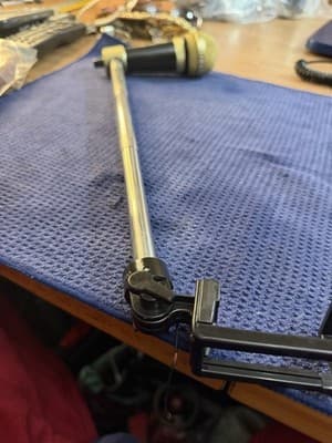 SelfieMic Gold Karaoke Selfie Stick Microphone Set Worlds Apart Used No Box - Thumbnail 8