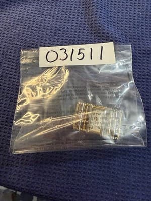 Bijoux Terner Vintage Gold Wide Ladder Link Bracelet Watch Quartz K-19204L - Thumbnail 8