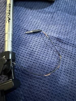 SelfieMic Gold Karaoke Selfie Stick Microphone Set Worlds Apart Used No Box - Thumbnail 6