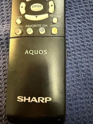 Sharp AQUOS GA762WJSA OEM Original Remote Control LC-32BD60 LCD HDTV TV Genuine - Thumbnail 5