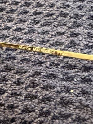 Matrix MATRIXSS1 Eyeglass Frames 53-17-140 Silver Gold Metal Rectangular - Thumbnail 5