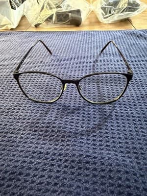 ELLE EL13413 BR Eyeglass Frames 52-16-135 Brown Demo Lenses CE - Image 1