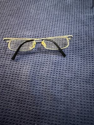 Matrix MATRIXSS1 Eyeglass Frames 53-17-140 Silver Gold Metal Rectangular - Thumbnail 3