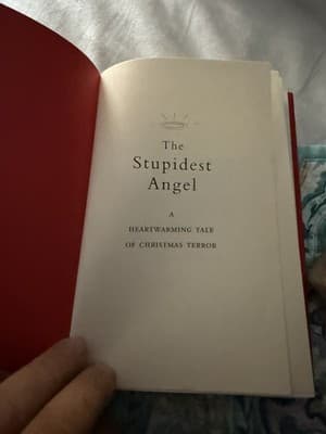 The Stupidest Angel 2.0 by Christopher Moore HC Dust Jacket Christmas Humor - Thumbnail 4