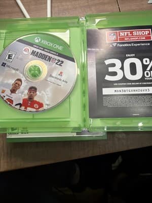 Madden NFL 22 Microsoft Xbox One Complete EA Sports Football Game - Thumbnail 2