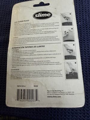 Slime 1031-A Tire Repair Plugs 30 Pack Tubeless ATV Lawn Mower Trailer Strings - Thumbnail 3