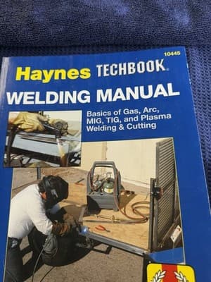 Haynes Techbook Welding Manual 10445 Gas Arc MIG TIG Plasma Welding Cutting - Thumbnail 2