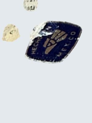 Hand Cast Aluminum Planter Pot Mexico Rustic Silver Cache Decor - Thumbnail 4