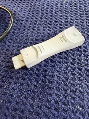 Short USB-A Female to 3.5mm TRRS Right Angle Male Audio Adapter Cable ~12" - Thumbnail 6