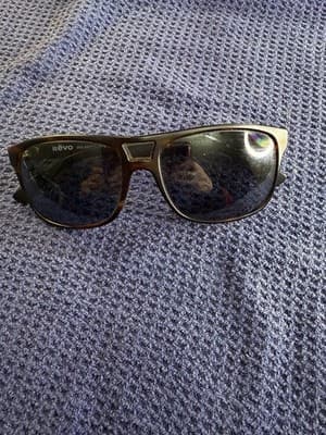 Revo RE 1019 02 Holsby Polarized Sunglasses Matte Tortoise Gray 58-15-140 Italy - Thumbnail 4