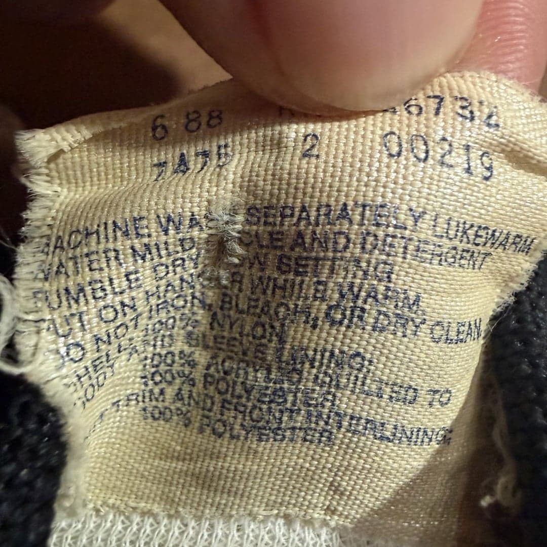 Vintage 80s Chalk Line New Orleans Saints Satin Bomber Varsity Jacket Size Smal - Thumbnail 5