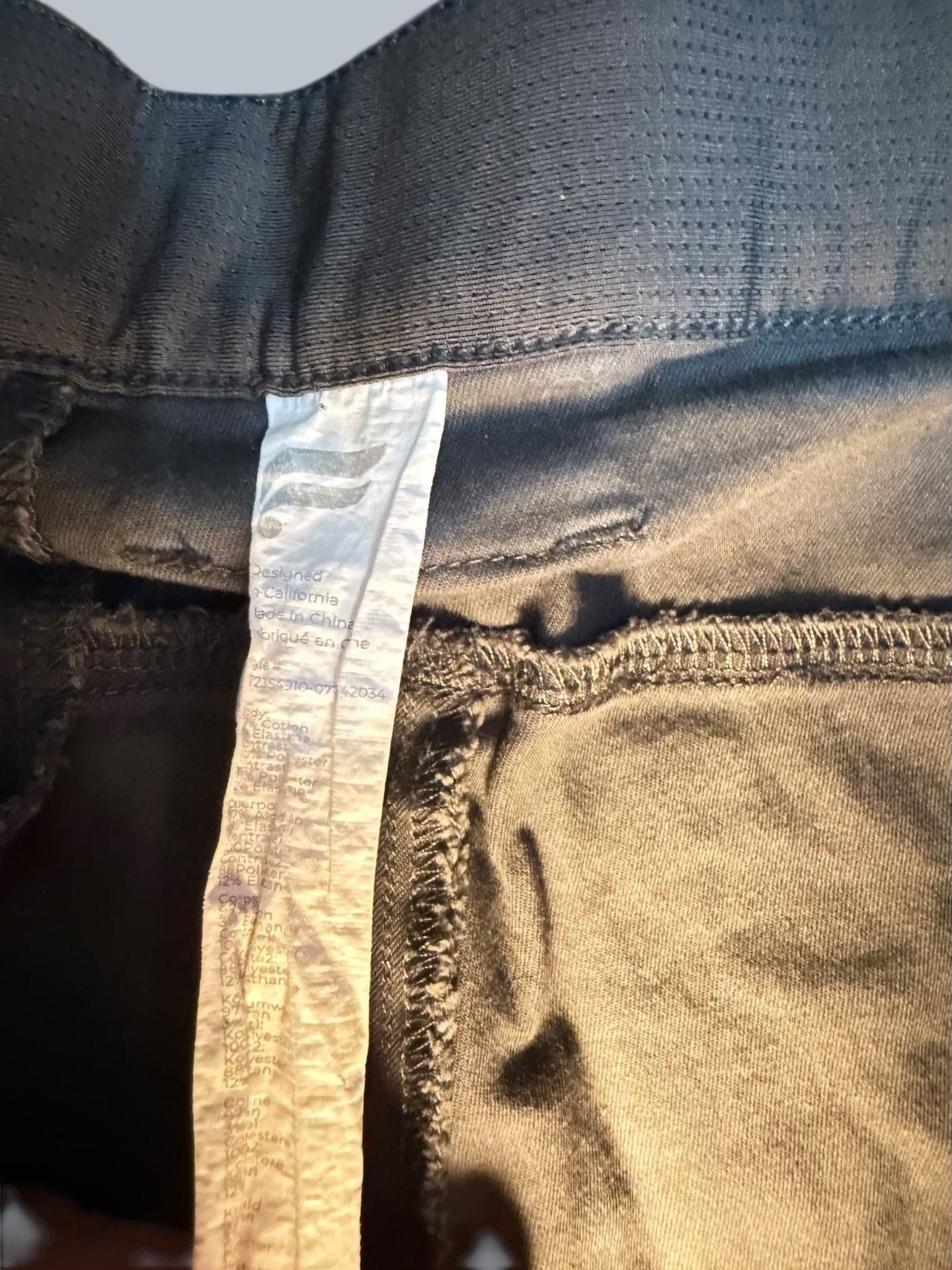 Fabletics Men's Navy Only-Way Chino Pants 42X34 - Thumbnail 4