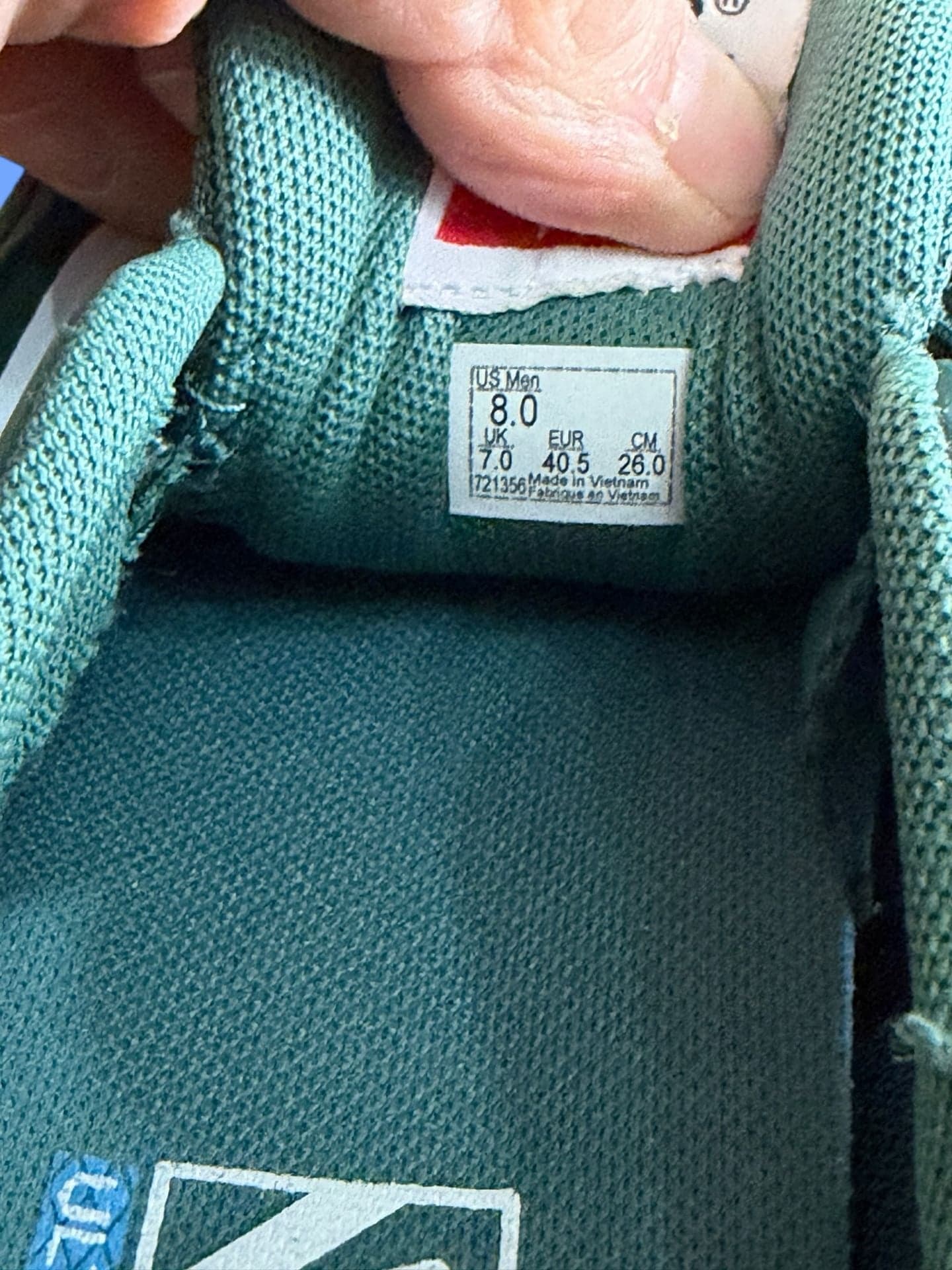 Vans AVE Pro Skate Shoes Pine Green Clear Mens Size 8.0 - Thumbnail 10