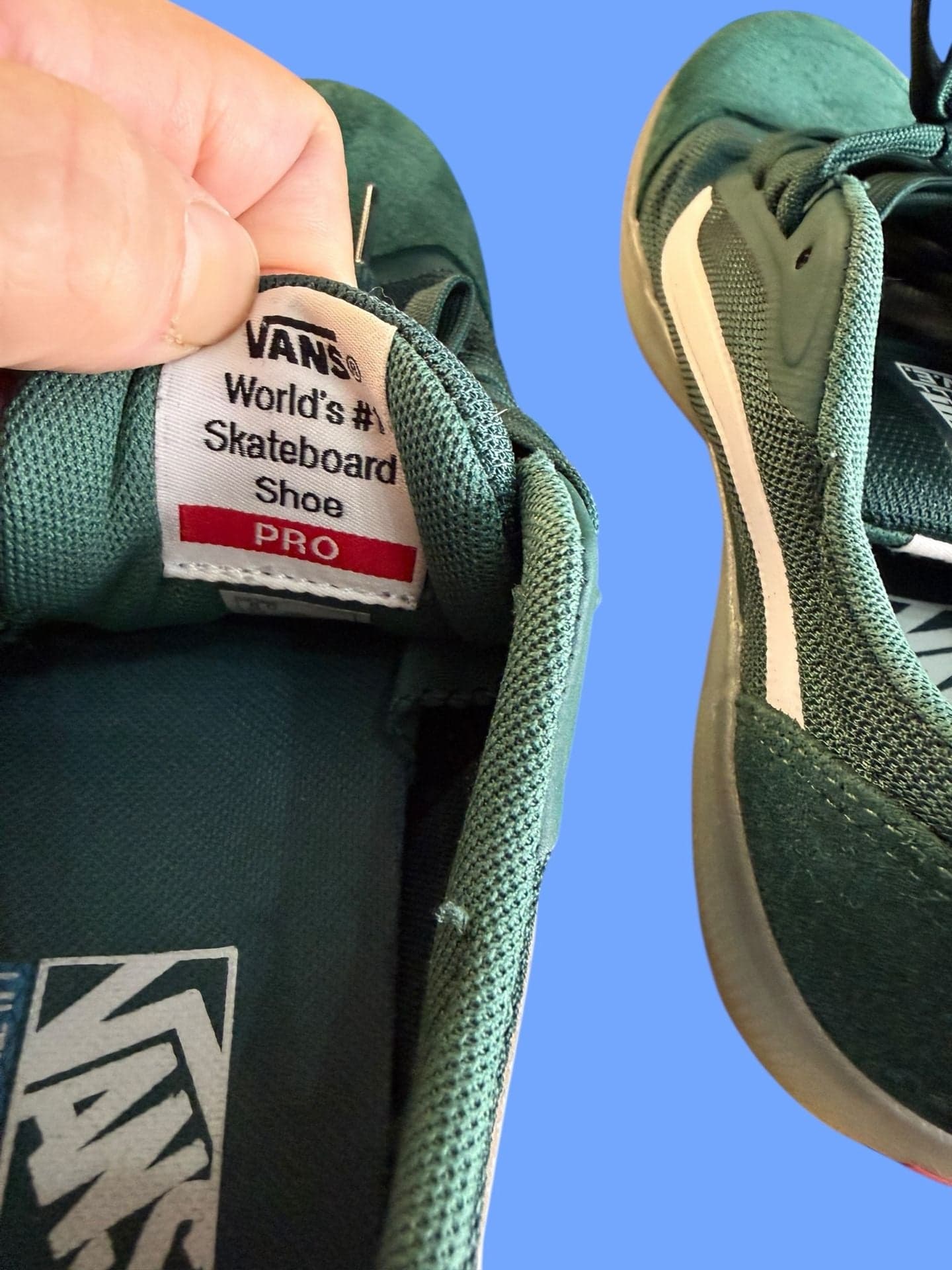 Vans AVE Pro Skate Shoes Pine Green Clear Mens Size 8.0 - Thumbnail 9