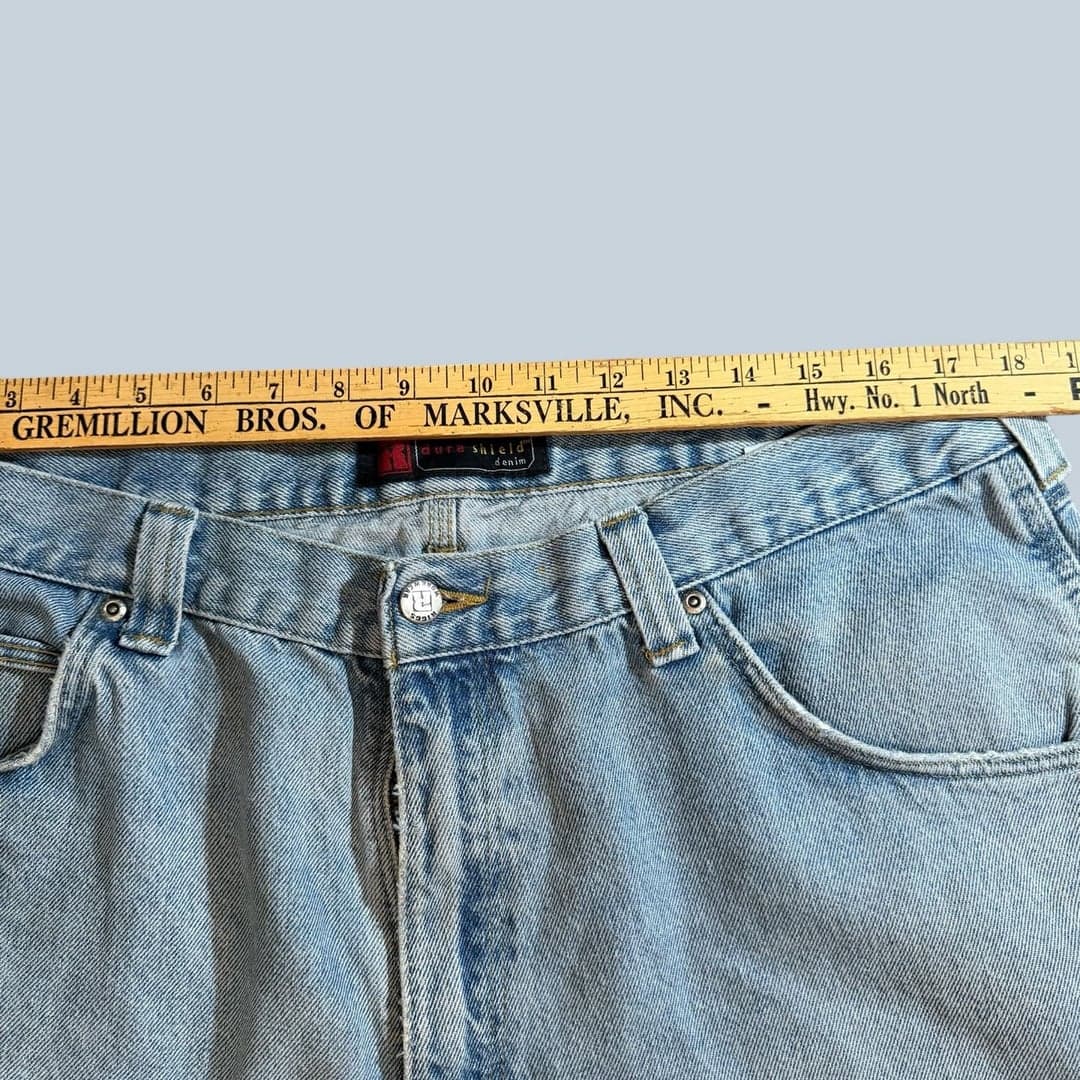 Vintage Wrangler Riggs Workwear DuraShield Carpenter Jeans 40x32 - Thumbnail 10