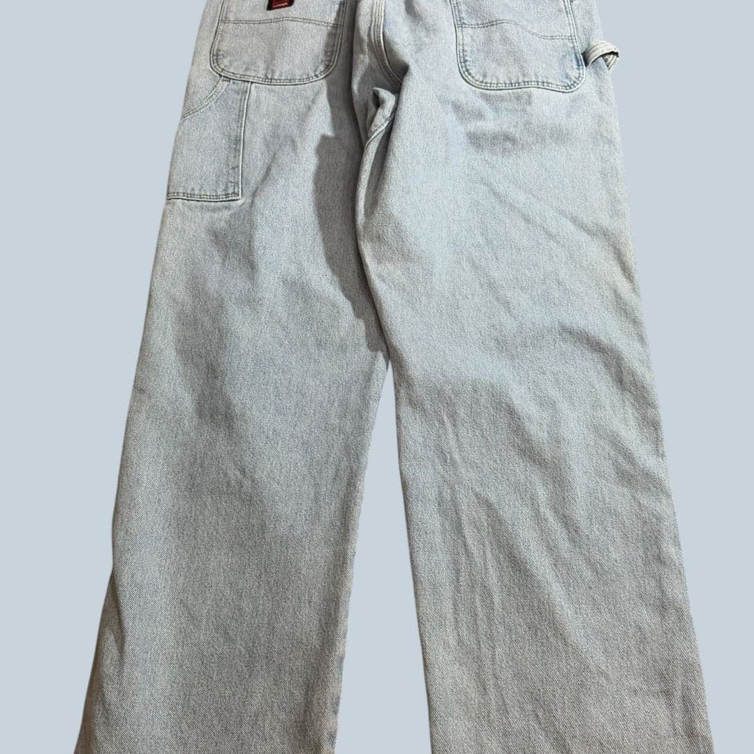 Vintage Wrangler Riggs Workwear DuraShield Carpenter Jeans 40x32 - Thumbnail 2