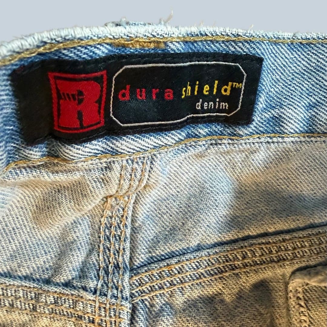 Vintage Wrangler Riggs Workwear DuraShield Carpenter Jeans 40x32 - Thumbnail 5