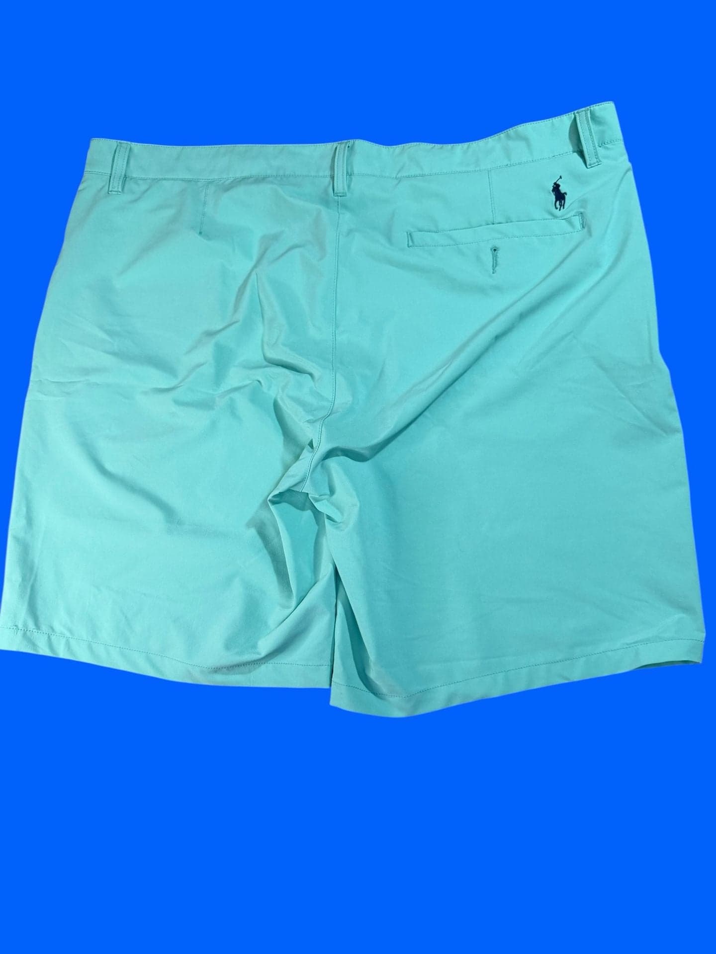Polo Ralph Lauren Men’s 40 Aqua Green Stretch Golf Shorts 10” Inseam - Thumbnail 2