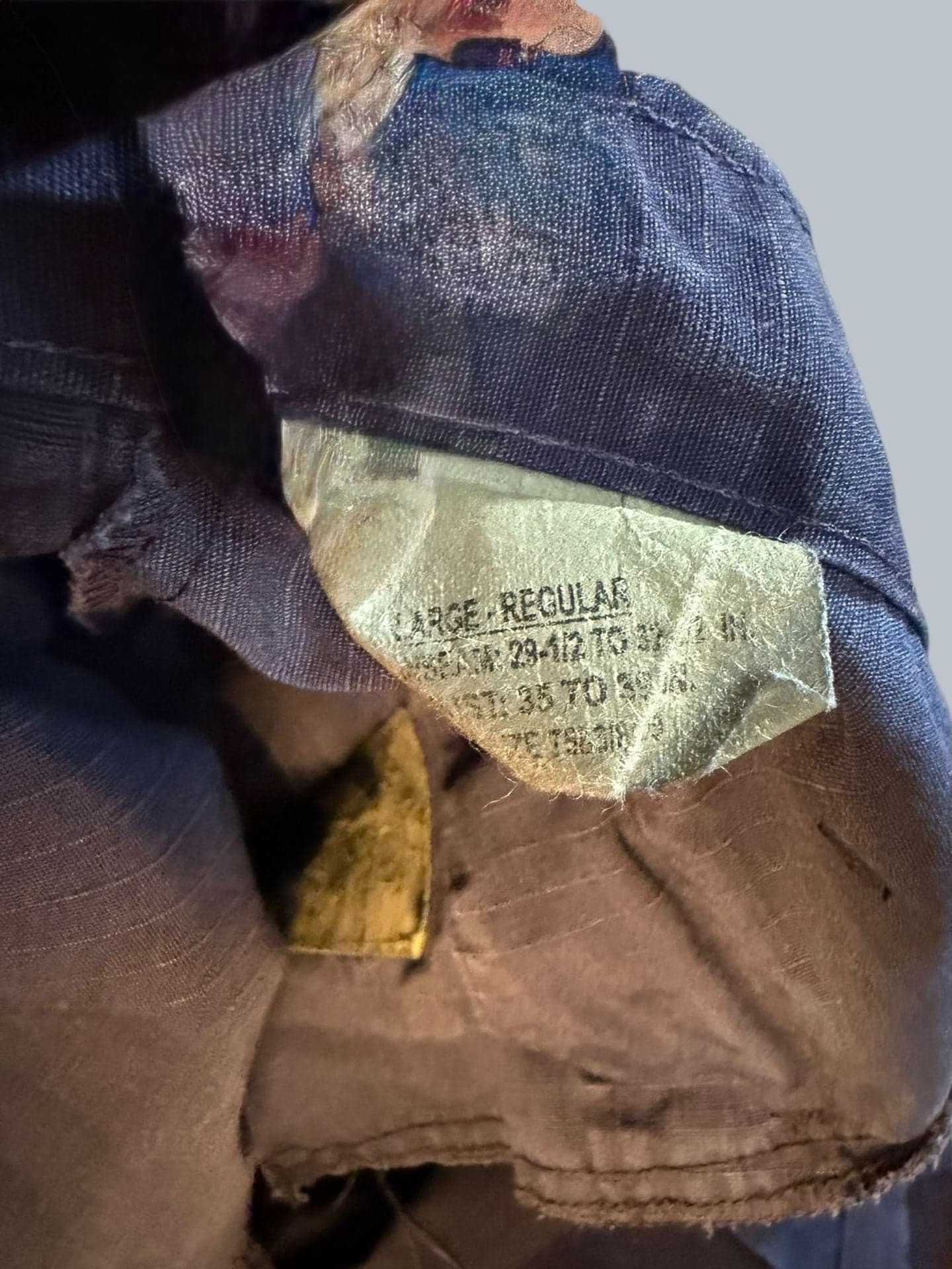 Propper Public Safety Navy Blue Ripstop Cargo Tactical Pants Large Regular - Thumbnail 3