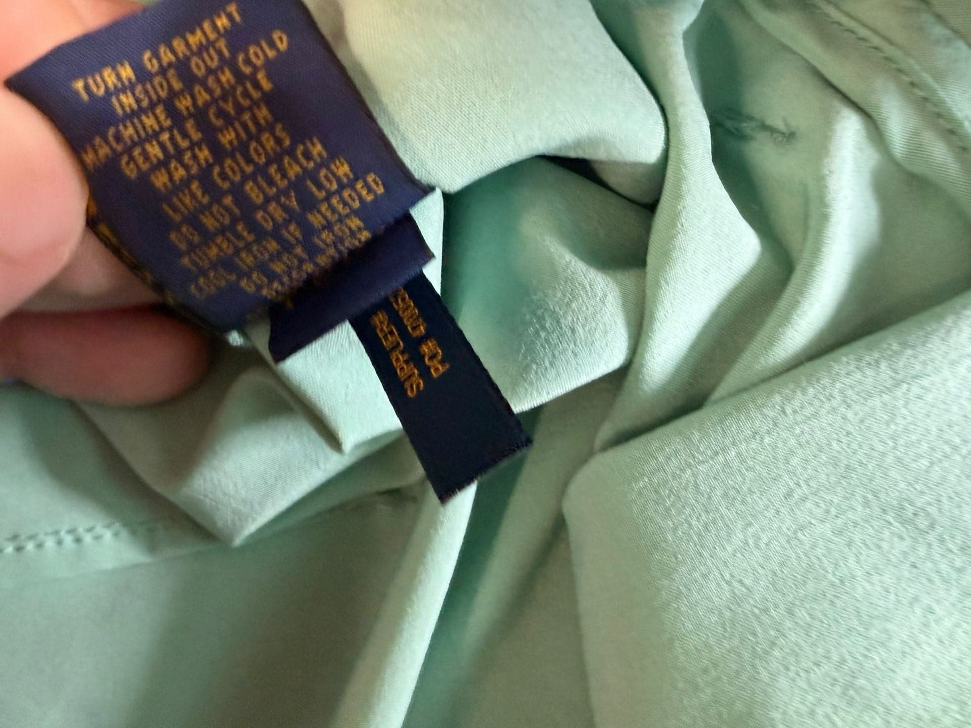 Polo Ralph Lauren Men’s 40 Aqua Green Stretch Golf Shorts 10” Inseam - Thumbnail 4