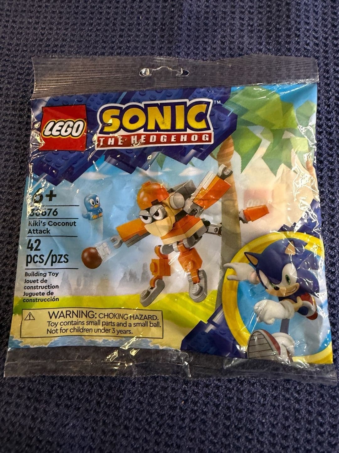 LEGO Sonic the Hedgehog Kiki's Coconut Attack 30676 Polybag - Image 1
