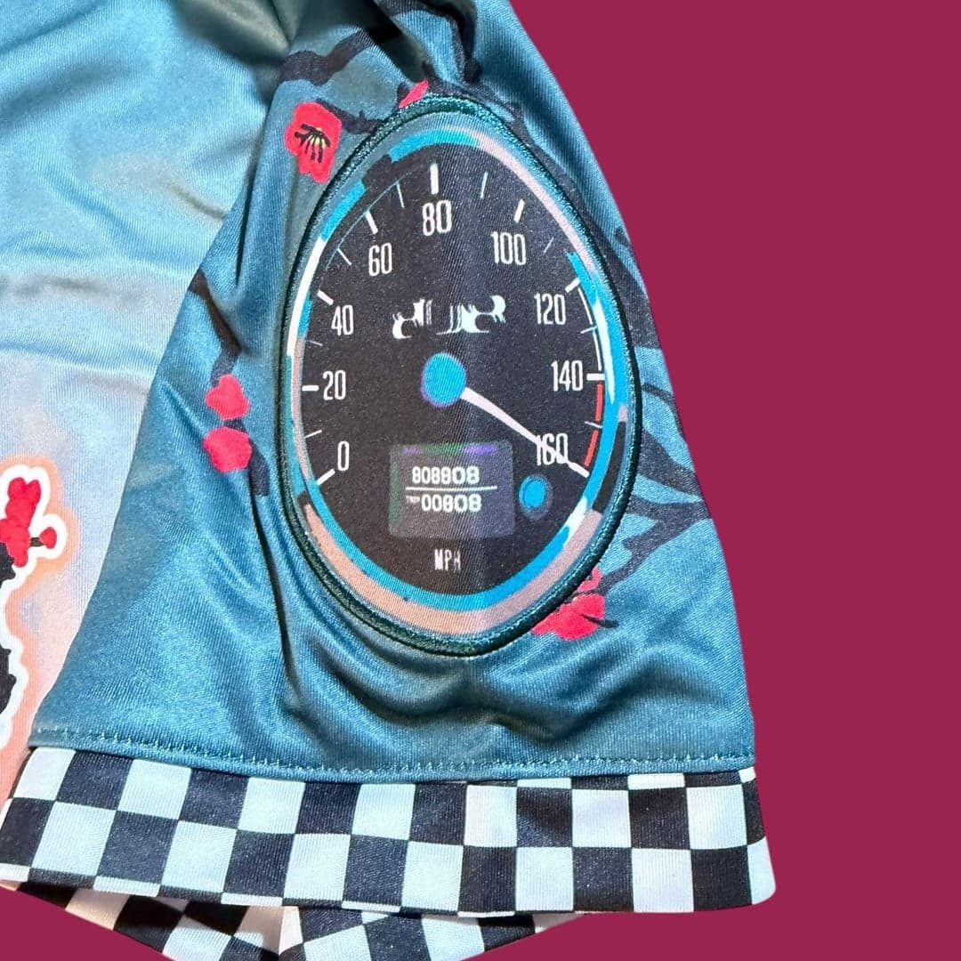 808 Exclusives JDM Racing Team Cherry Blossom 240SX Drift Jersey XL - Thumbnail 7