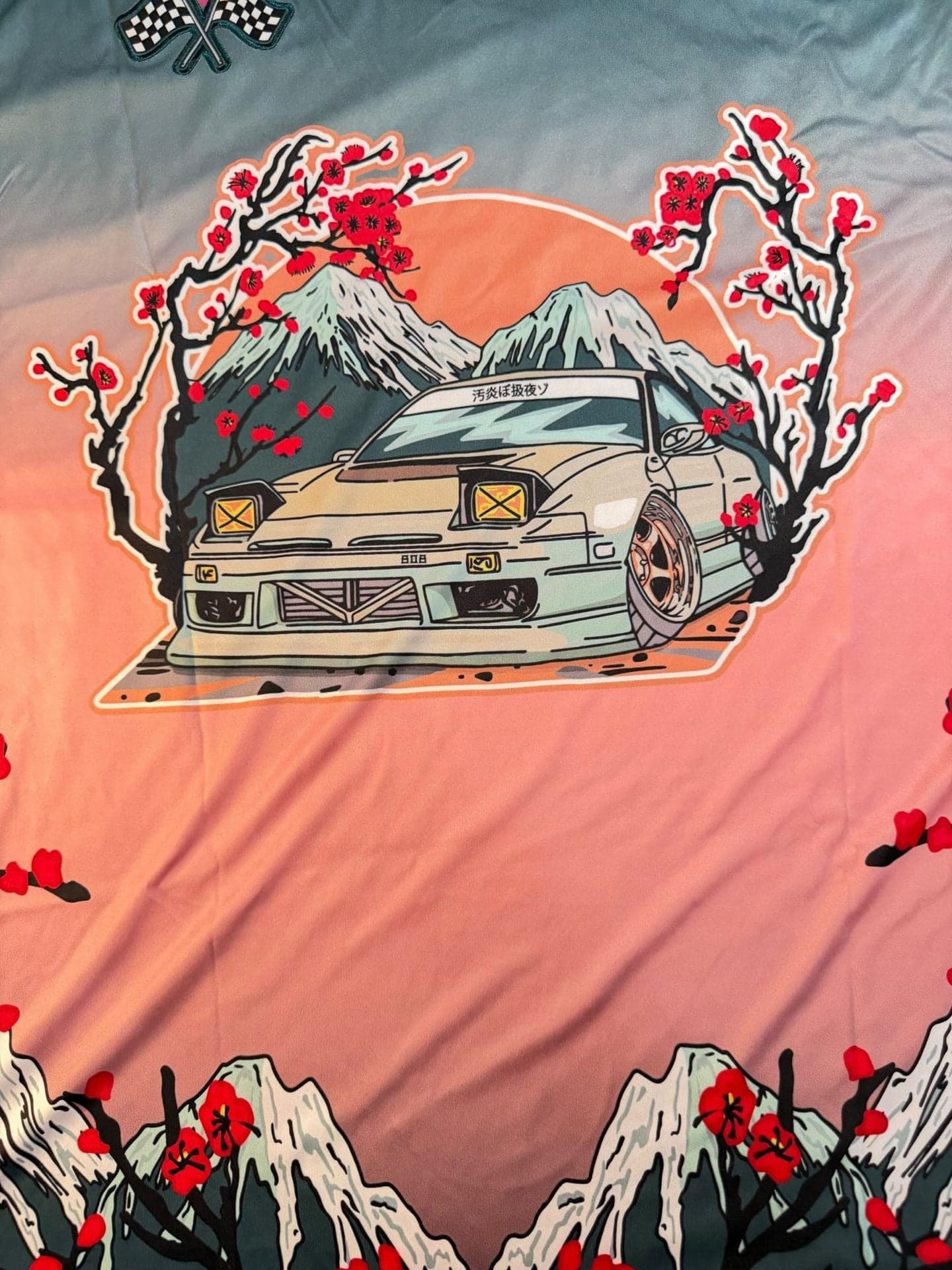 Elev808 Designs B8B Racing Team Sakura 325 JDM Soccer Jersey 3XL - Thumbnail 3