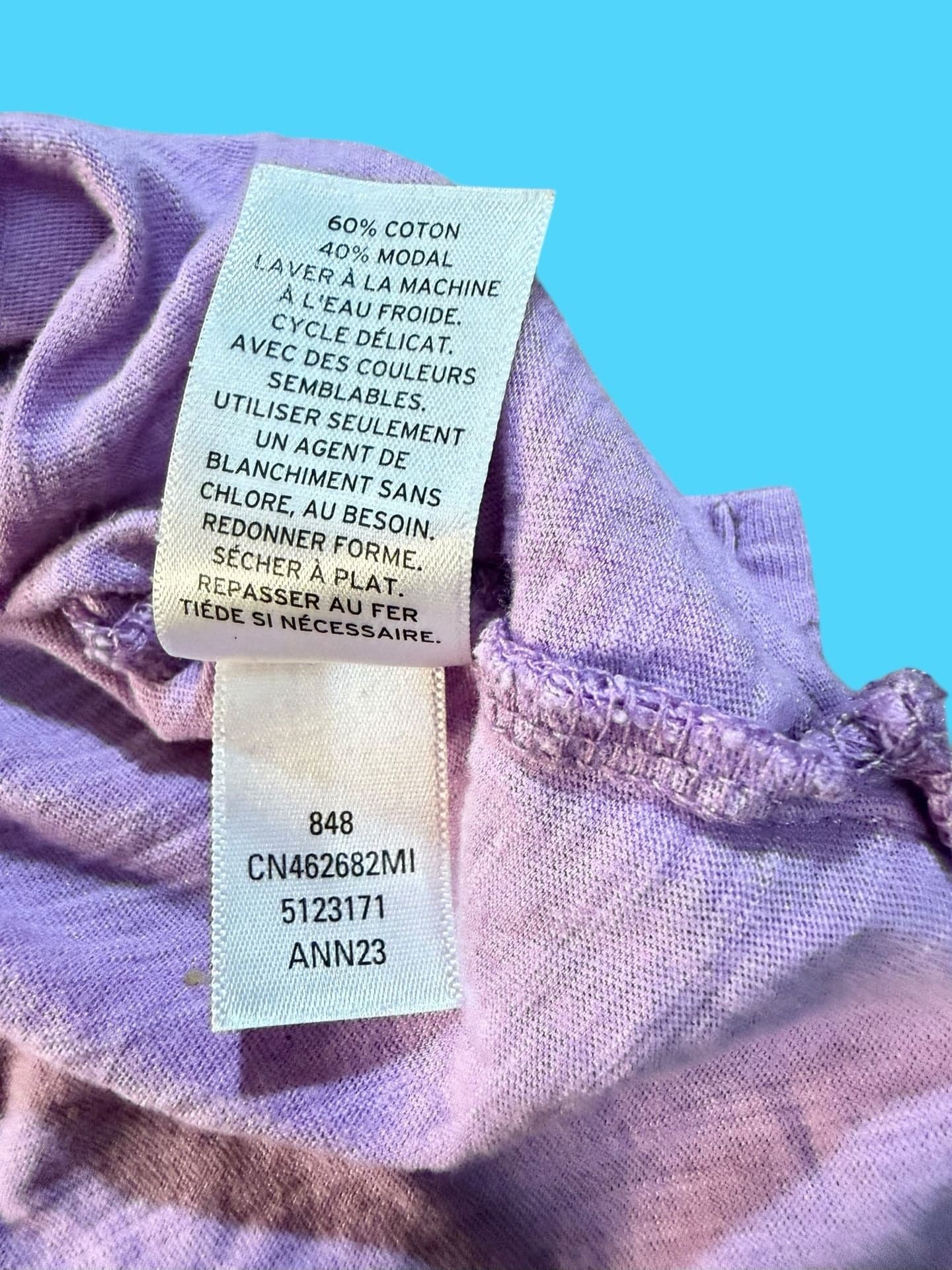 Caslon L V neck T shirt - Thumbnail 5