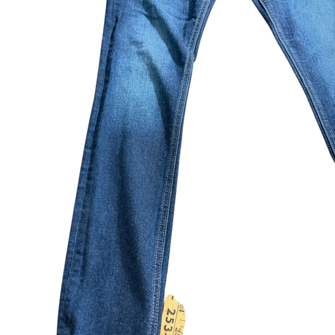 Miss Me Skinny Jeans Womens 27 Dark Wash Embellished Fleur De Lis - Thumbnail 8