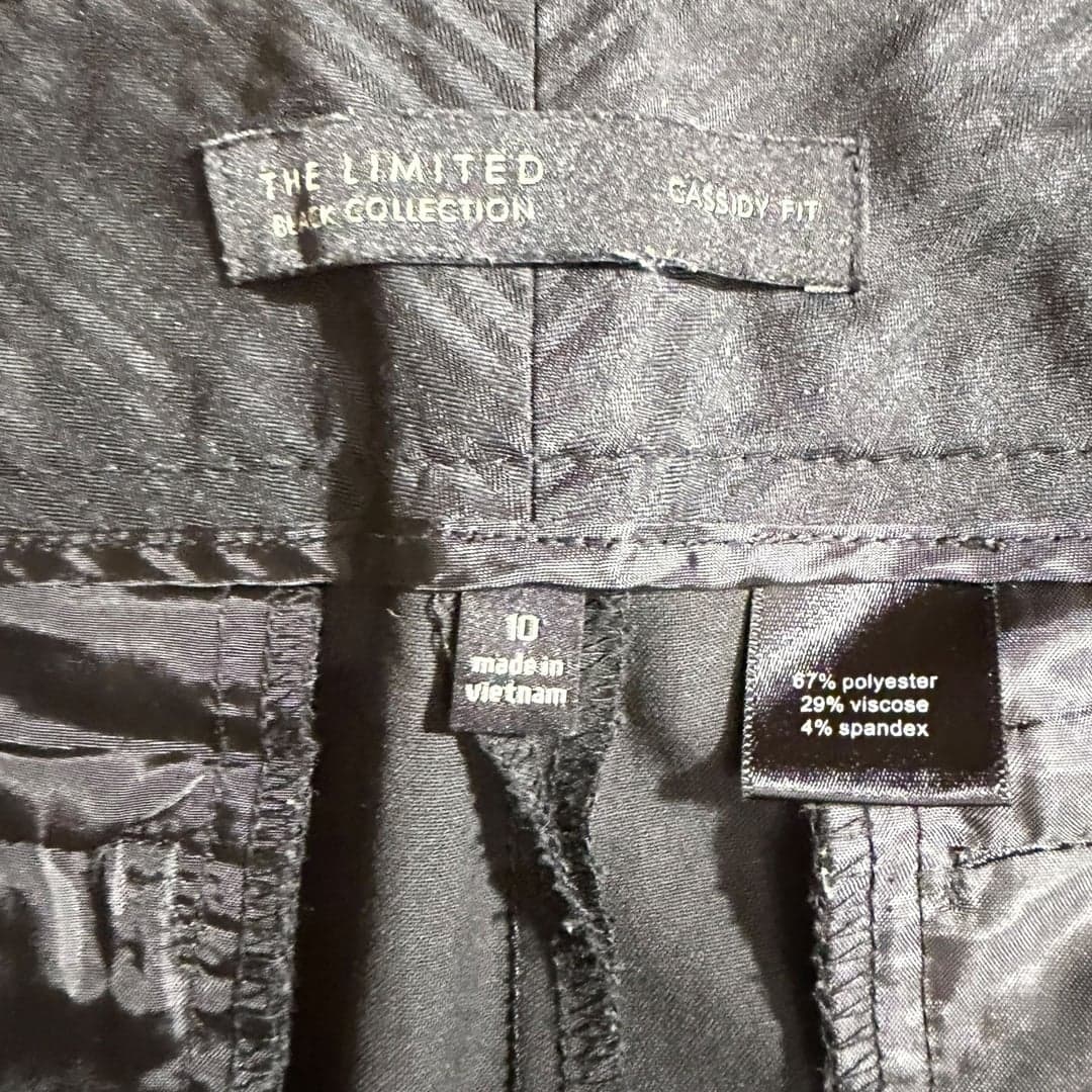 The Limited Black Collection Cassidy Fit Pants Women’s 10 Black Stretch - Thumbnail 4