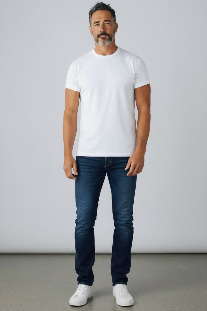 L.L. Bean 100% Cotton Jeans Size 14 - Thumbnail 2