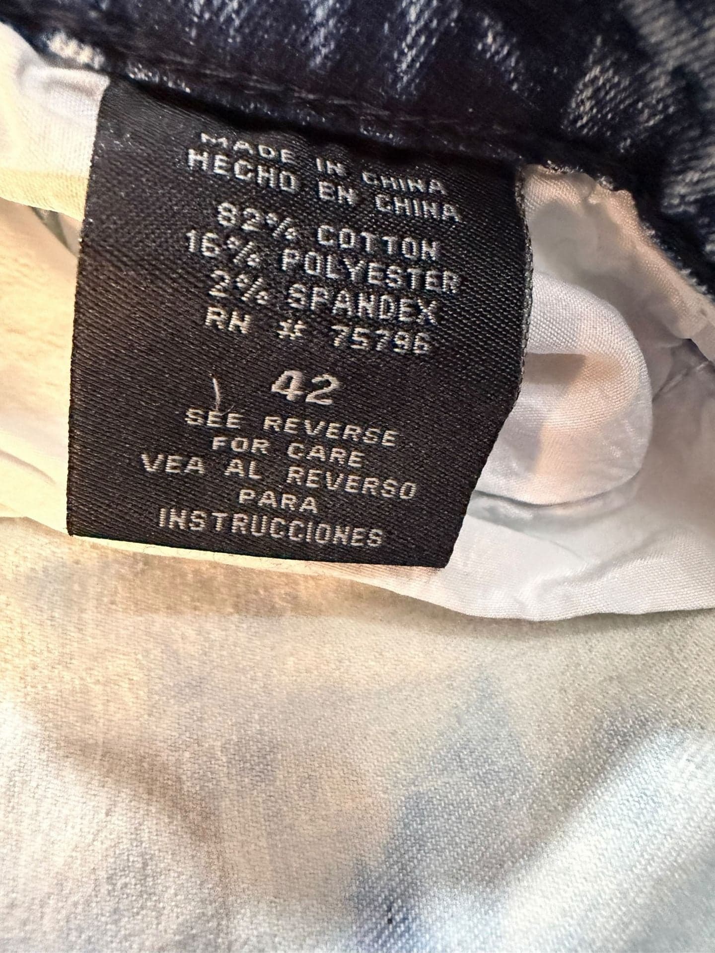 Waimea Mens Size 42 Skinny Fit Neon Splatter Distressed Side Stripe Denim Short - Thumbnail 3