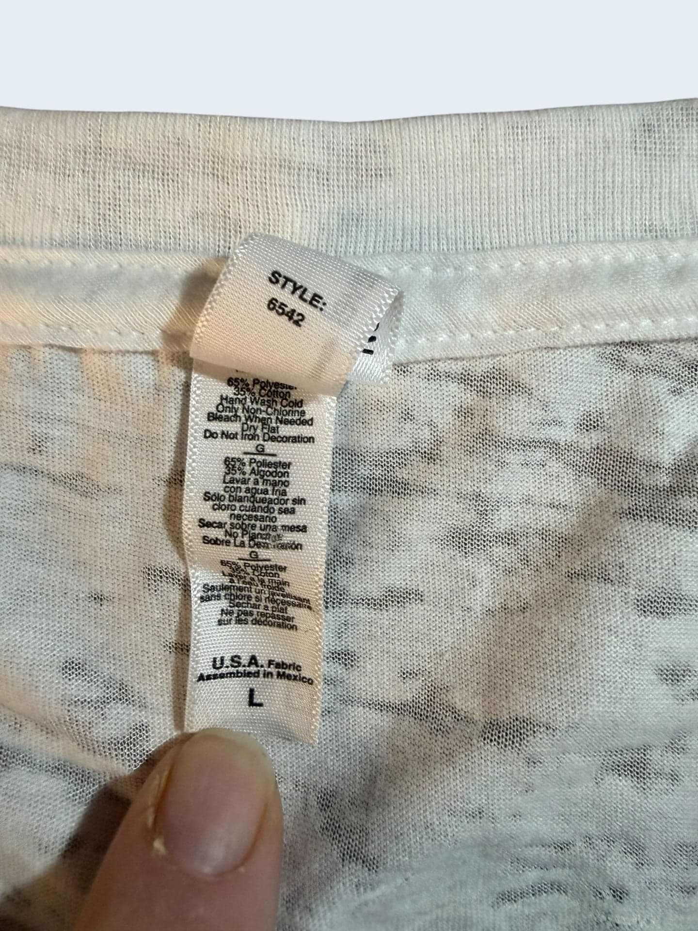 Womens Sturgis 2018 Black Hills Rally Eagle Graphic V-Neck T-Shirt Size L - Thumbnail 4