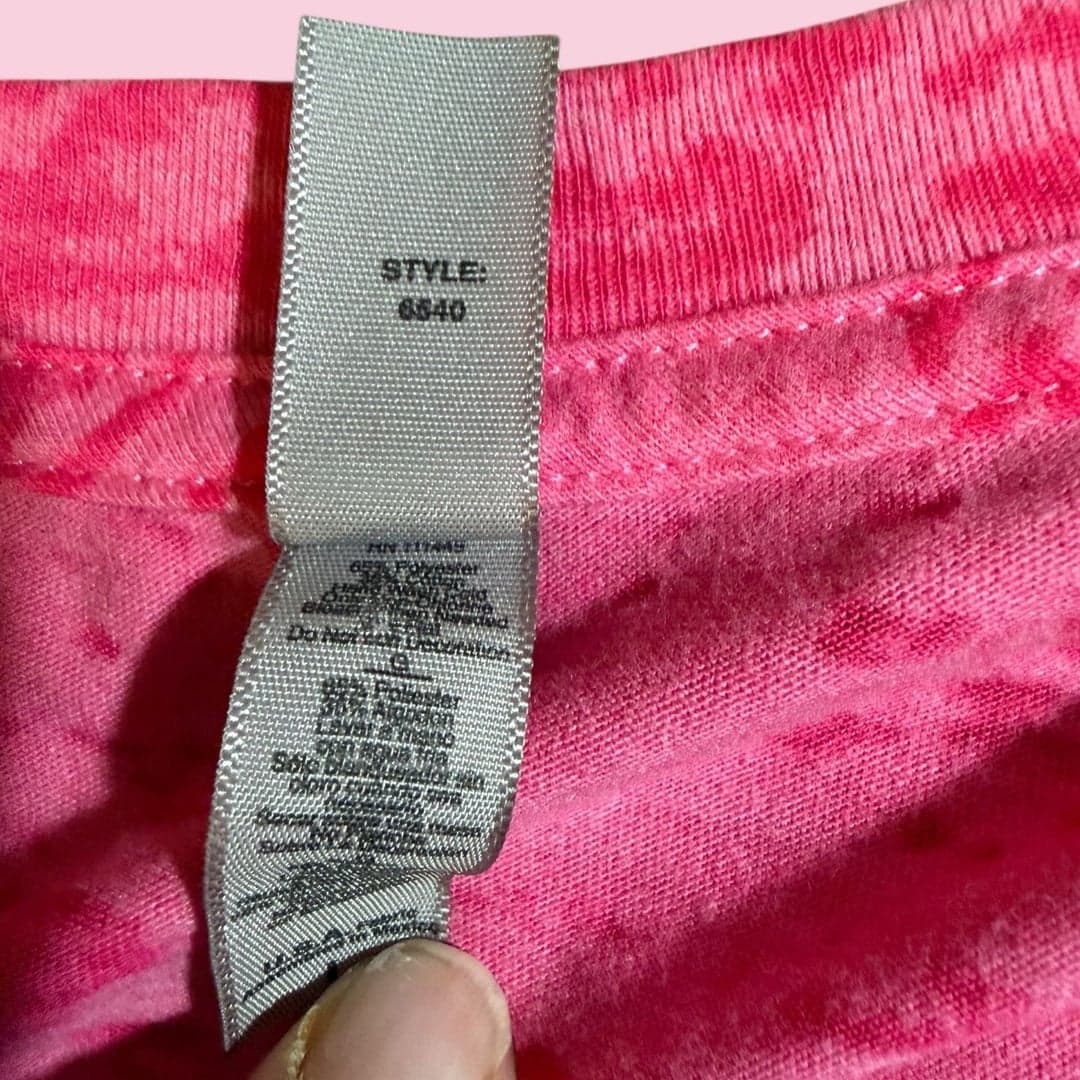 Sturgis 2018 Black Hills Rally SD Pink Burnout V-Neck T-Shirt - Thumbnail 4