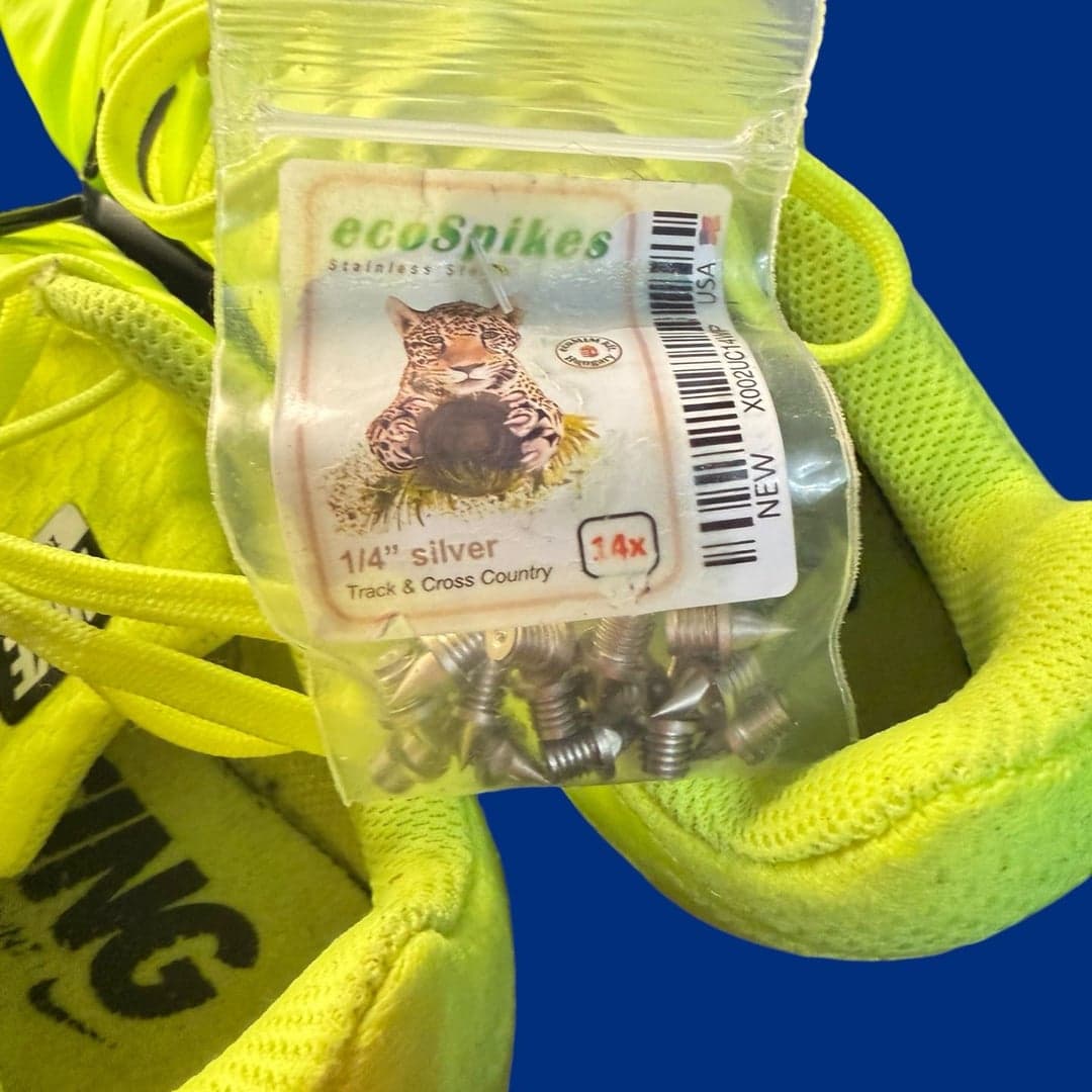 Nike Zoom Victory Elite 2 Track Spikes – Volt/Black | Men’s 7.5 / Women’s 9 - Thumbnail 7