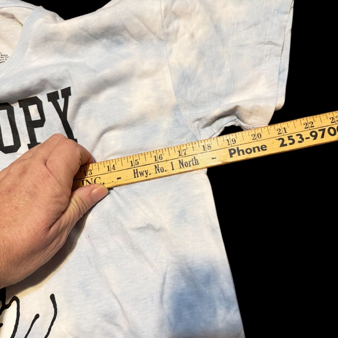 Peanuts Snoopy Joe Cool Tie-Dye Short Sleeve T-Shirt - Thumbnail 5