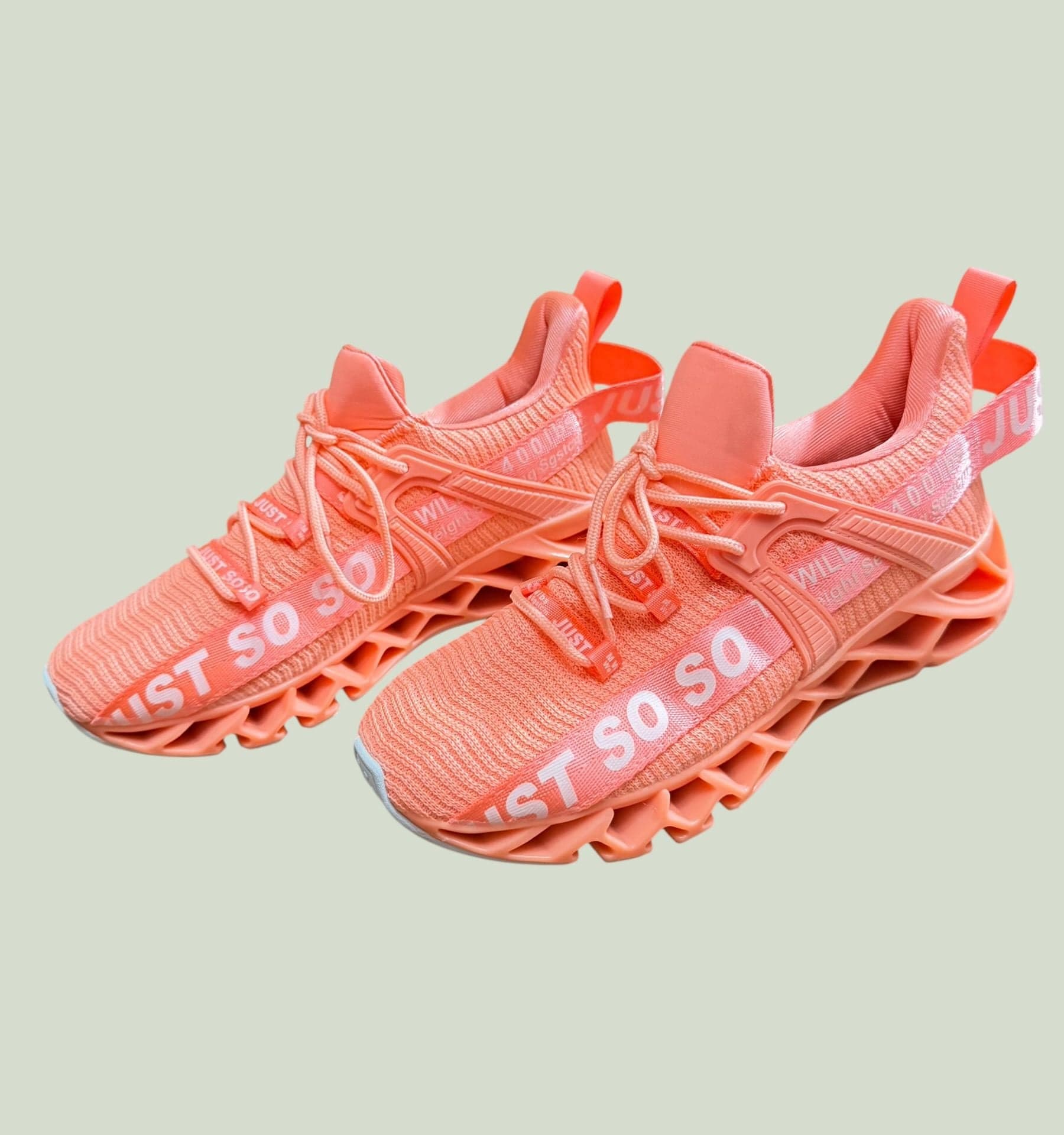 Women's Just So So Non Slip Blade Performance Sneakers Orange Women’s 8.5–9 - Thumbnail 3