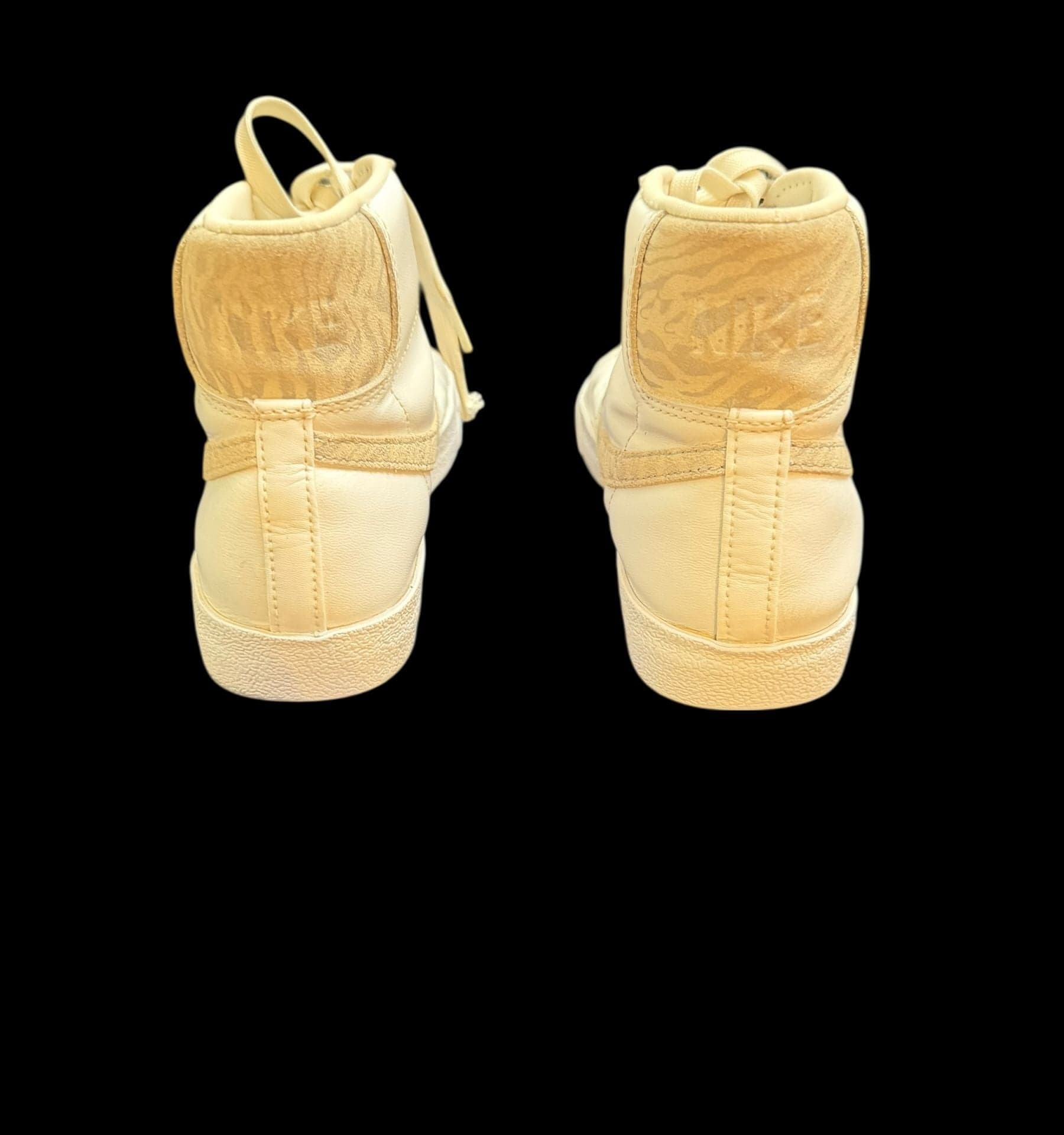 Nike Blazer Mid '77 SE White Zebra Women's Sneakers DH9633-101 - Thumbnail 4