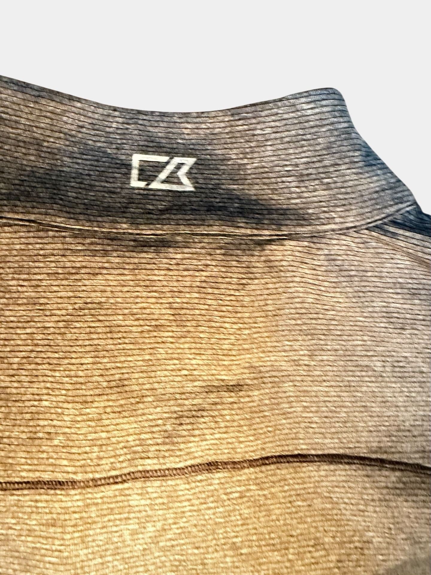 Cutter & Buck CB DryTec Grey Striped 1/4 Zip Performance Pullover XXL - Thumbnail 4