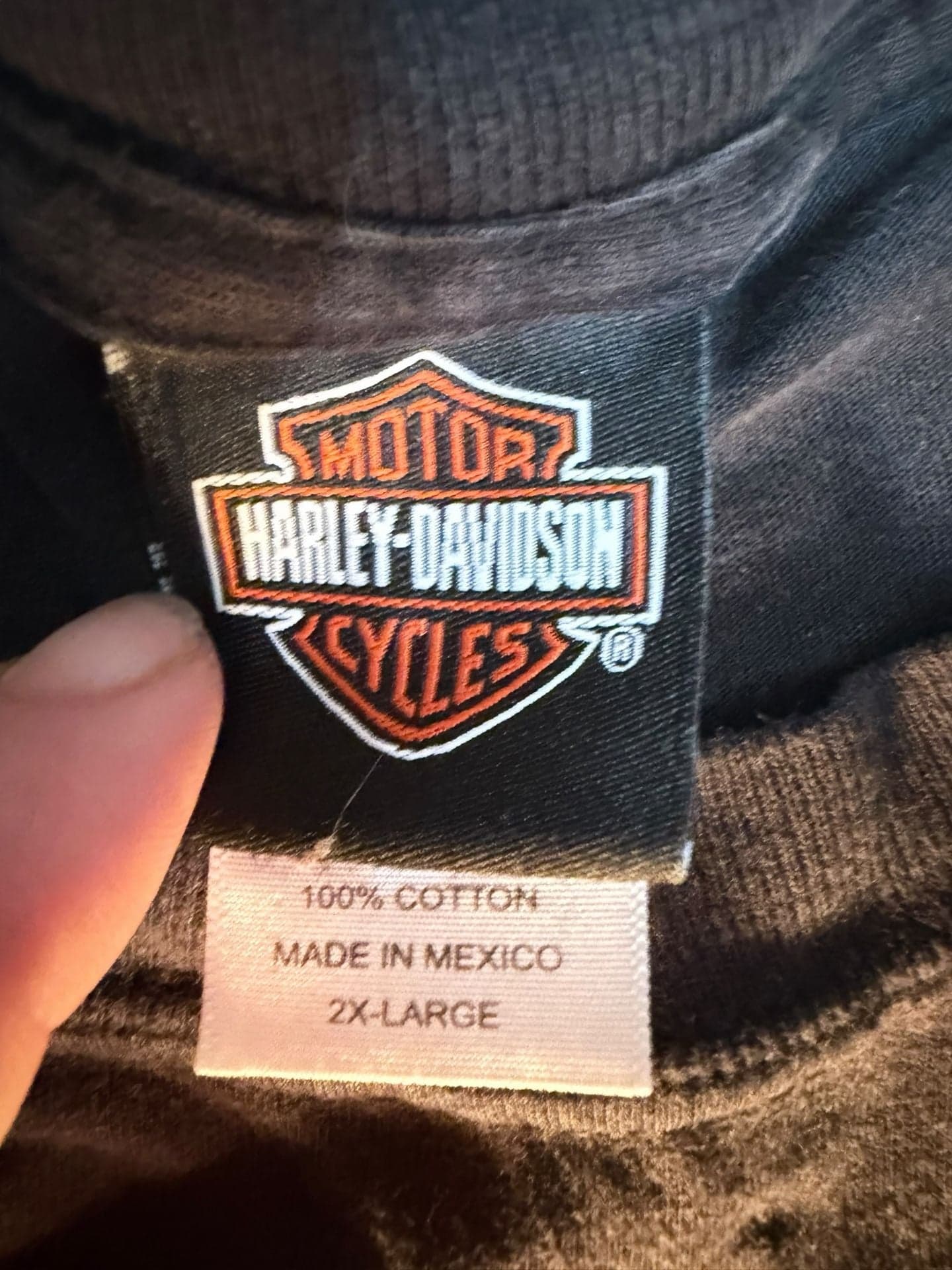 Vntg 2008 Harley-Davidson Kitty Hawk North Carolina Tribal Graphic T-Shirt 2XL - Thumbnail 5